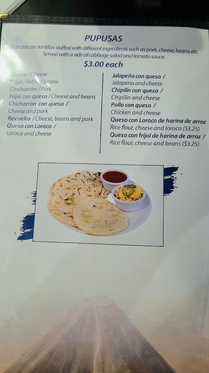 Pupuseria Izalco Menu - Image 2