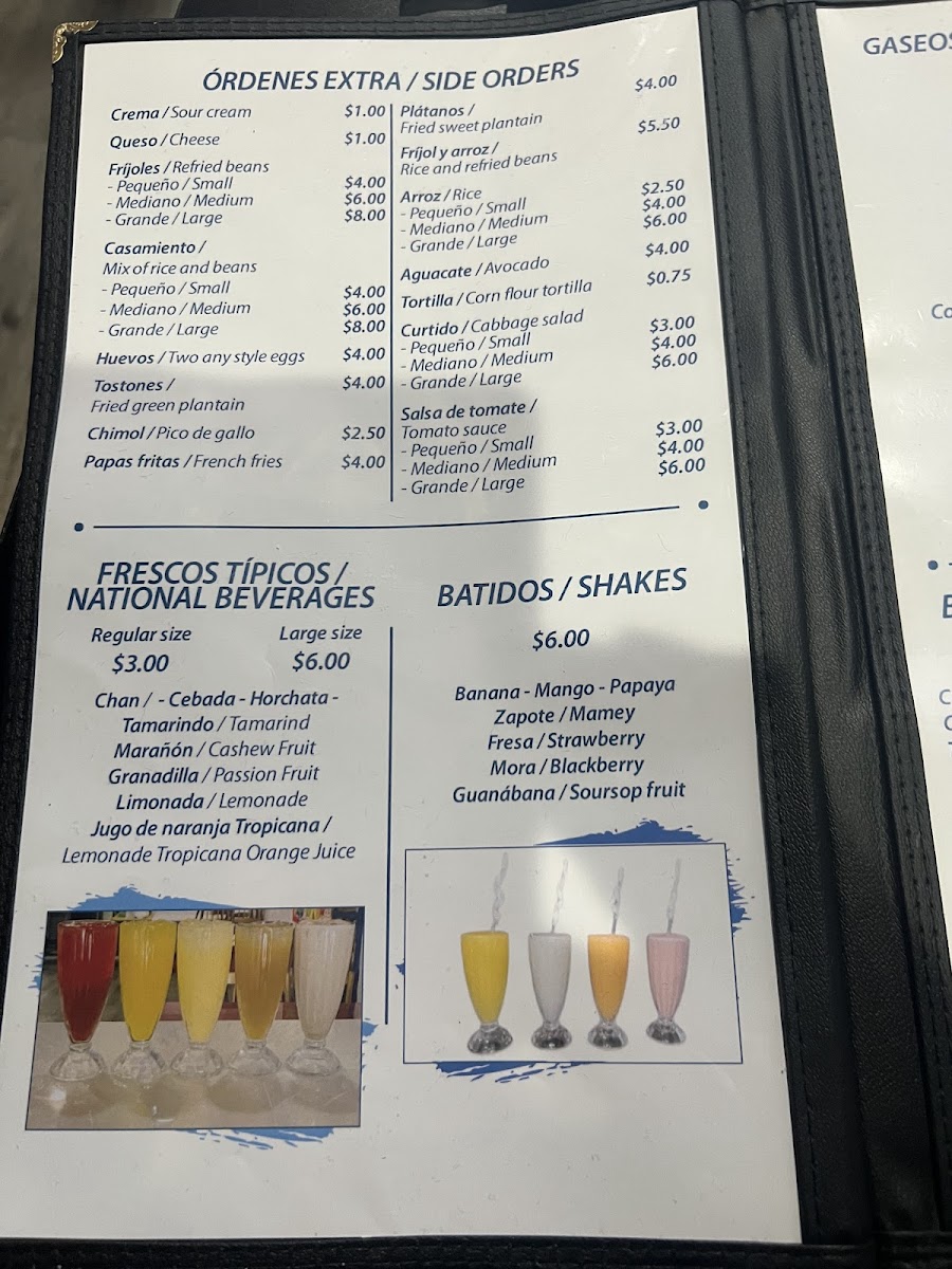 Pupuseria Izalco Menu - Image 4